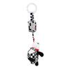 BBSKY Black & White Baby Stroller Mobile: Rabbit, Bee, Bird & Dog Plush Hanging Ornaments 