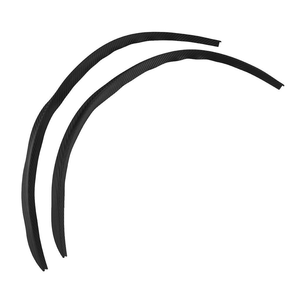 Pair of Car Wheel Eyebrow Arch Trim Fender Flares Protector