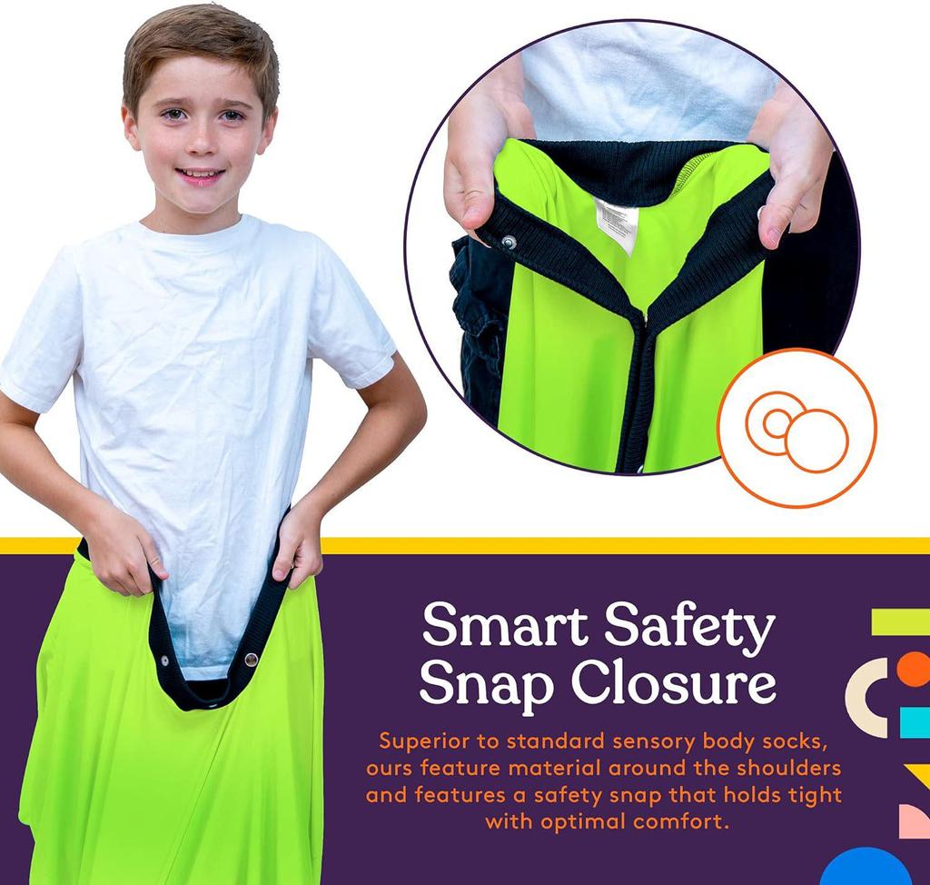 Sensorischer Ganzkörperstrumpf mit Vier-Wege-Stretch für Kinder mit ADHS