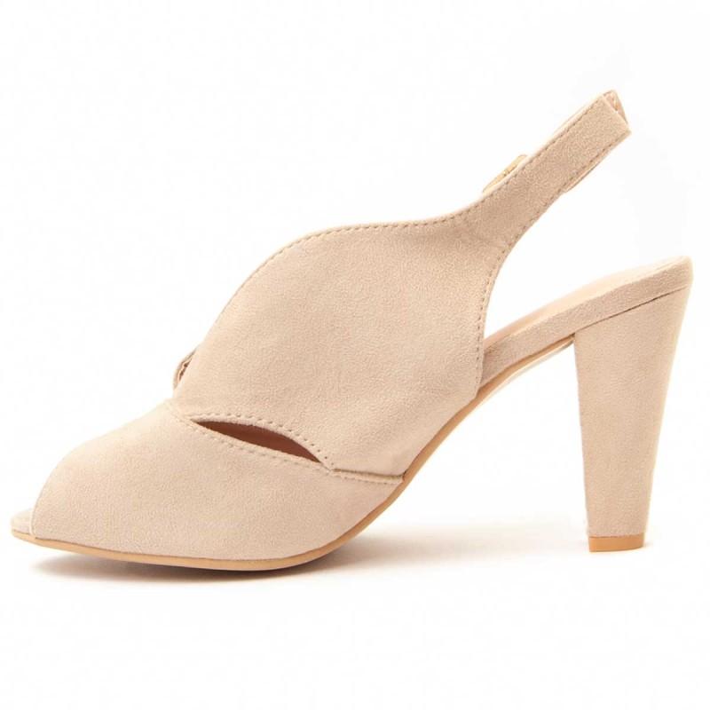 Women's Heel Sandal.  Montevita  Brihel14  90035