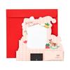 Sanrio Christmas Card Light Melody Card Hello Kitty Fluffy Message Card Greeting Card 109924 & JXPM26-4