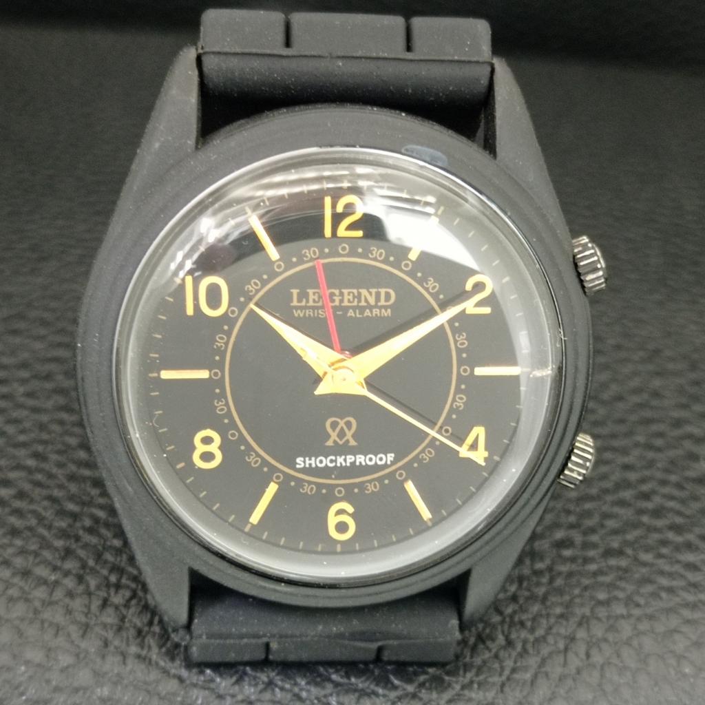 HANDAUFZUG VINTAGE LEGEND SCHWEIZER HERREN ÜBERHOLTE WEckerUHR a707546-1