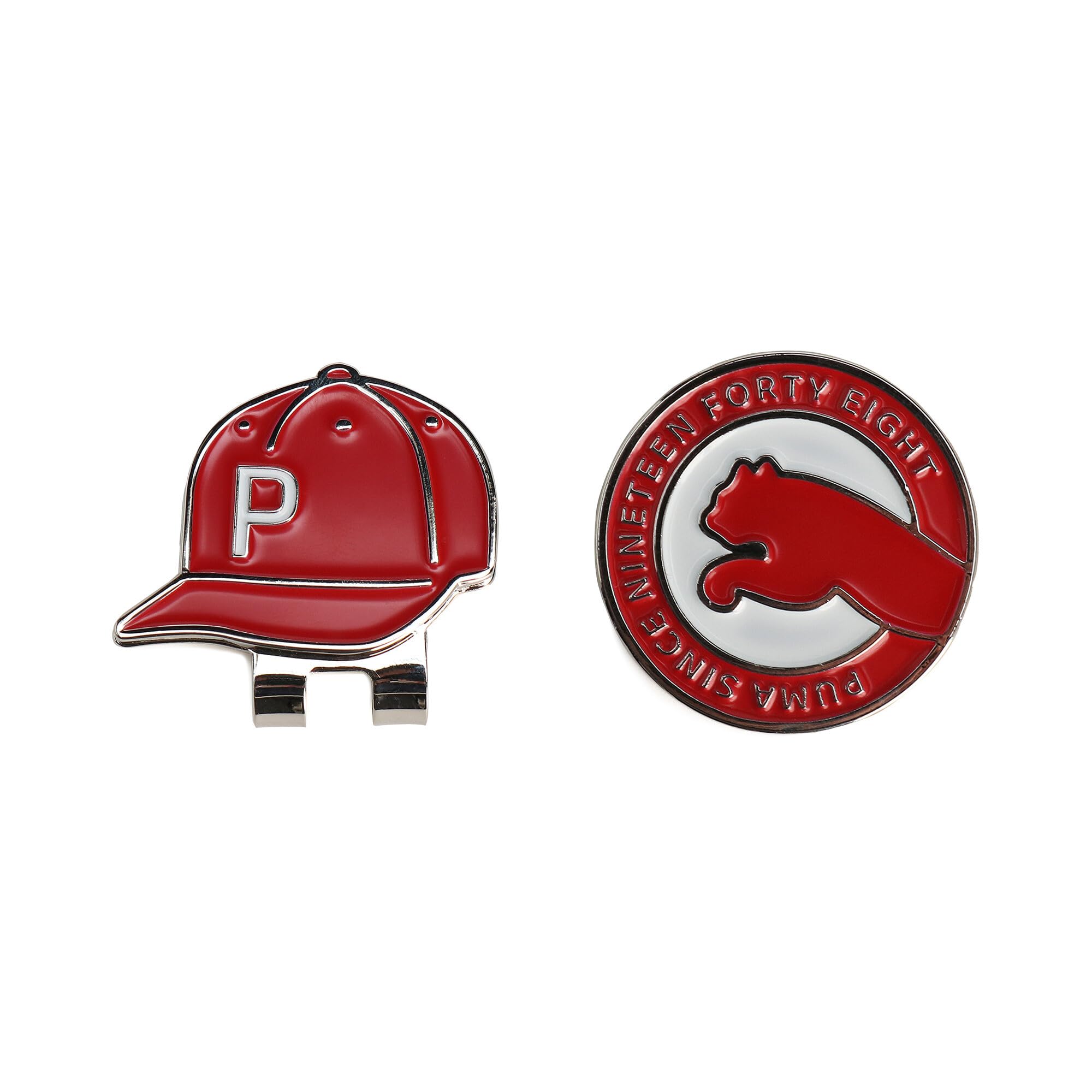 

Marker Golf PCAT Cap Clip Marker PUMA White Free Size [PUMA]