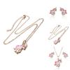 Cute Animal Necklace Set European And American Hot Selling Alloy Jewelry Set