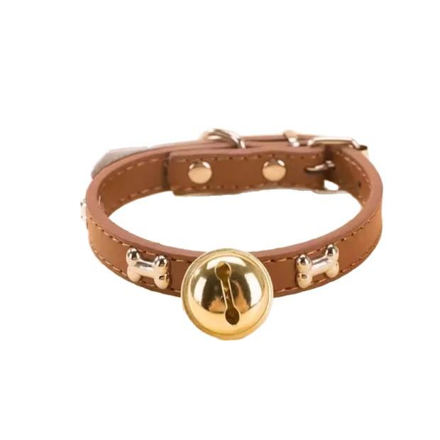 Pet Bell Collar: Adjustable Neckband for Dogs and Cats
