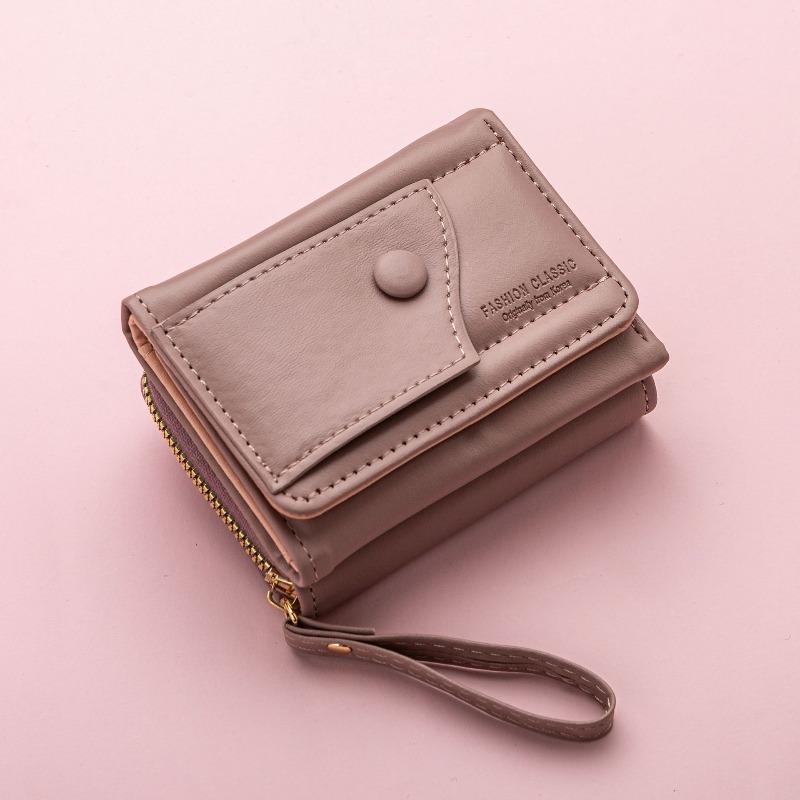 New Change Card Bag, 30% Off Unisex Zipper Short Wallet Card Bag.