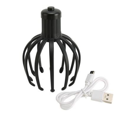 Electric Scalp Massager Portable Stress Relief Mode Adjustable Rechargeable Head Massager for Men