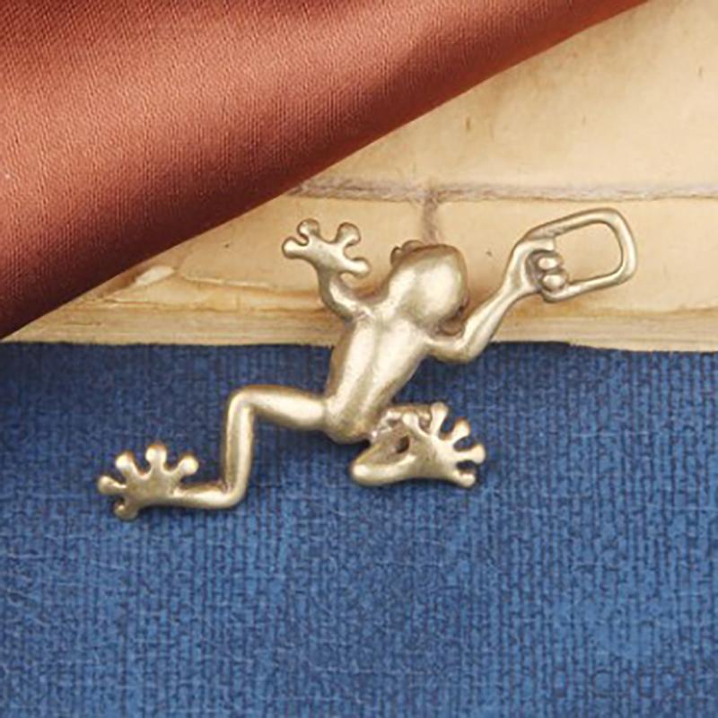 Brass Frog Decoration Mini Frog Metal Statue Antique Copper Crafts Office Home Tea Pet Table Decoration