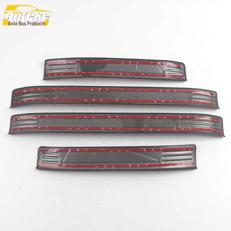 22 NX260 Car Door Welcome Pedal Sill Strip: Bright Decorative Sticker Exterior Accessory
