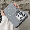 Suitable for Samsung S25ultra Mobile Phone Case Magsafe Magnetic S24 S25 Business S24ultra Lens Holder