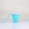 Silicone Collapsible Outdoor Cup: Portable, Telescopic for Water, Coffee, and Mouthwash