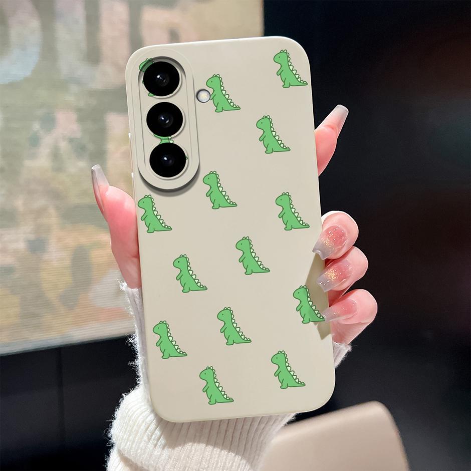 

Case For Samsung Galaxy S26 Plus Ultra Cute Cartoon Dinosaur Silicone Protective Cover For SamsungGalaxyS26 Plus S26Ultra Fundas Samsung S26 Ultra