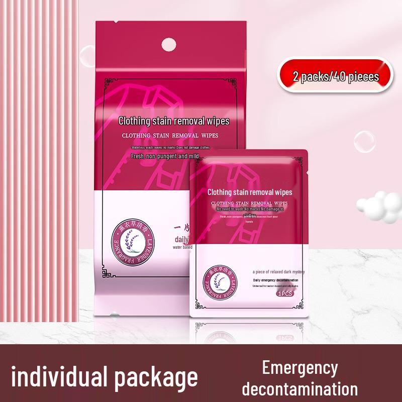 

Portable Clothing & Shoe Stain Remover Wipes – Waterless Cleaning for White Shoes, Jackets, and Clothes