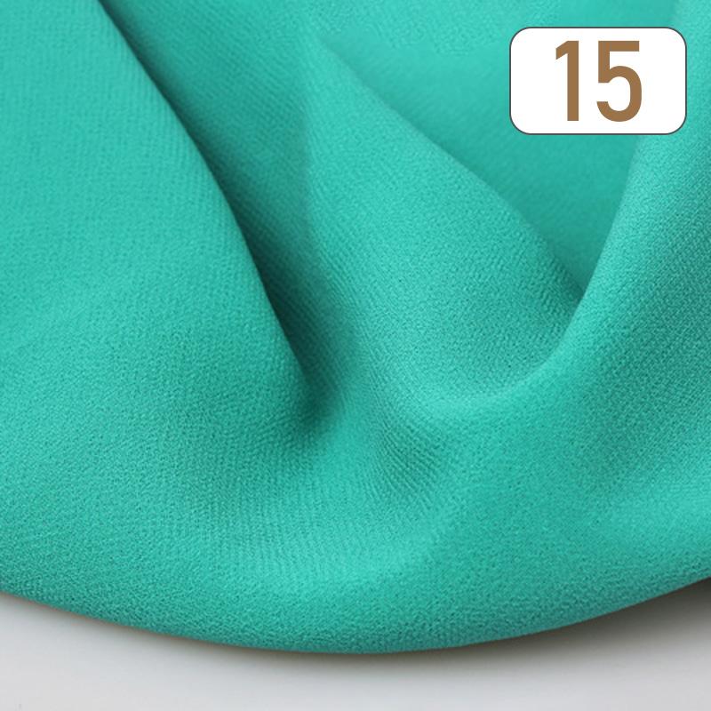 1/3/5M 75D Tessuto Chiffon Perla Georgette Tulle Chiffon Tessuto Trasparente Poliestere Materiale Morbido e Drappeggiato Per Tenda Abito Fodera