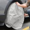 Tire Tyre Cover Tire  Cover 27"-29" Wheel Tire Tyre Silver  Cover for Car  RV SUV Truck Trailer