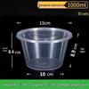 Disposable Food-Grade Round Takeout Container with Lid