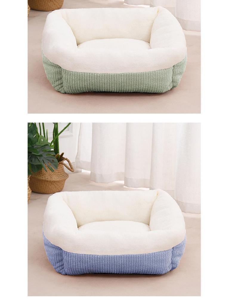 Four Seasons Universal Cat Nest: Warm, Semi-Enclosed Pet Cushion and Bed for Cats and Small Dogs