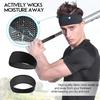 Sport Headband Sweatband Hair Band Anti-slip Headwear Elastic Hair Band Athletic Headband