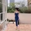 Autumn New European and American Versatile Slim-fitting Dress Sexy Halter Split Fork Medium and Long Hip-wrapped Suspender Long Dress Women