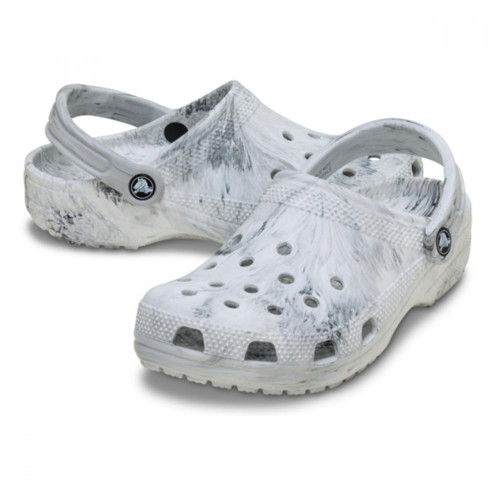 Crocs Classic Watercolor Marble Clog 211583 1wz M11(290)
