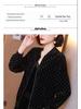 Casual Gold Velvet Women's Baseball Jacket - Spring/Autumn Korean Style, Loose Fit