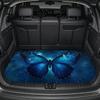 1Pcs Starry Sky Butterfly Car Trunk Mat Anti Slip Cargo Liner Waterproof Rear Storage Protector Floor Mat SUV Sedan