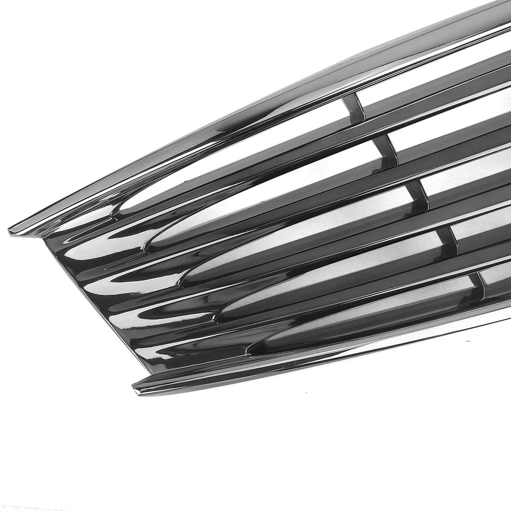 Front Grille Racing Grill For Infiniti G37 2 Door Coupe 2008-2013 Q60 2014-2015 Upper Bumper Hood Radiator Mesh Grid