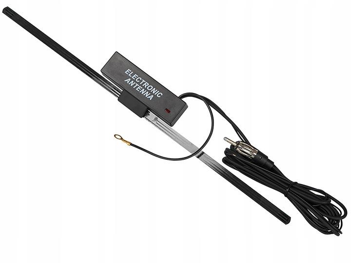 Super Merchant Auto Antenne Fm Intern Sterk Zwart 45cm Versterker