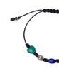 Runds Black Black Gemstone Bracelet