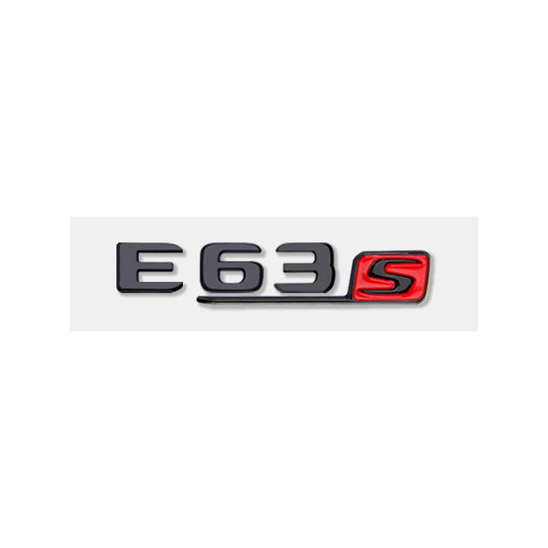 MLAI6 E63S Logo Badge Car Stickers for Mercedes Benz E63 Refitted Eclass 6.3AMG Fender Side Labelflag New Old Rear Trunk Displacement