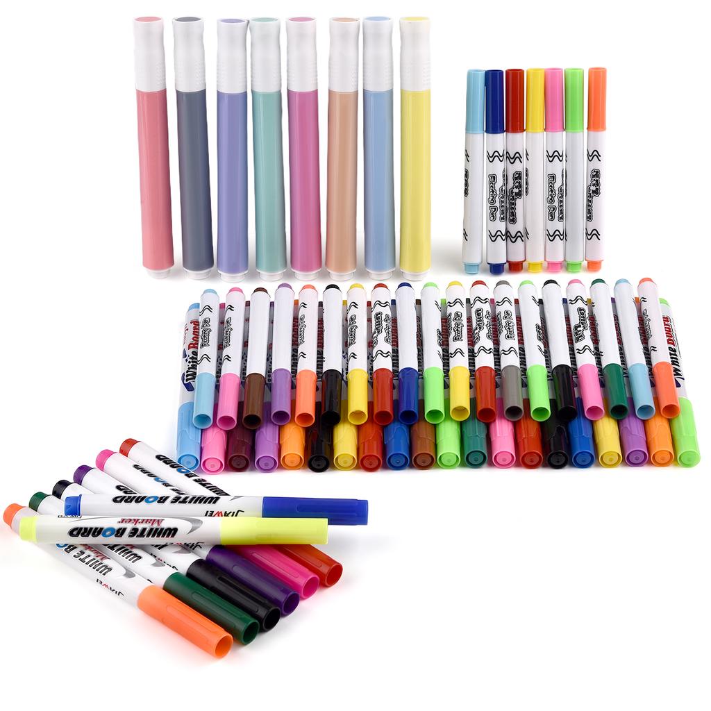 Magical Water Painting Pen Colorful Mark Pen Markers Floating Ink Pen Doodle Water Pens Children Montessori Early Education Toys