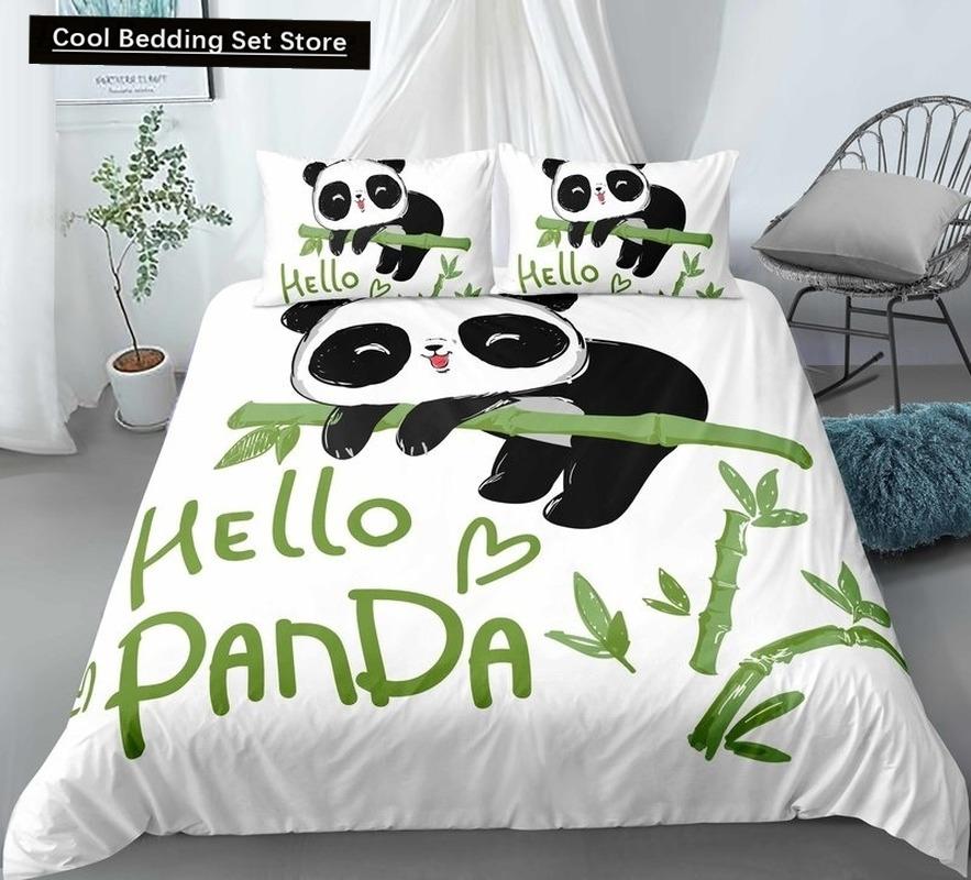 Dog Cat King Queen Duvet Cover Pet Kitty Puppy Bedding Set for Kids Teens Adults Lovely Animals Blue Soft 2/3pcs Quilt Cover