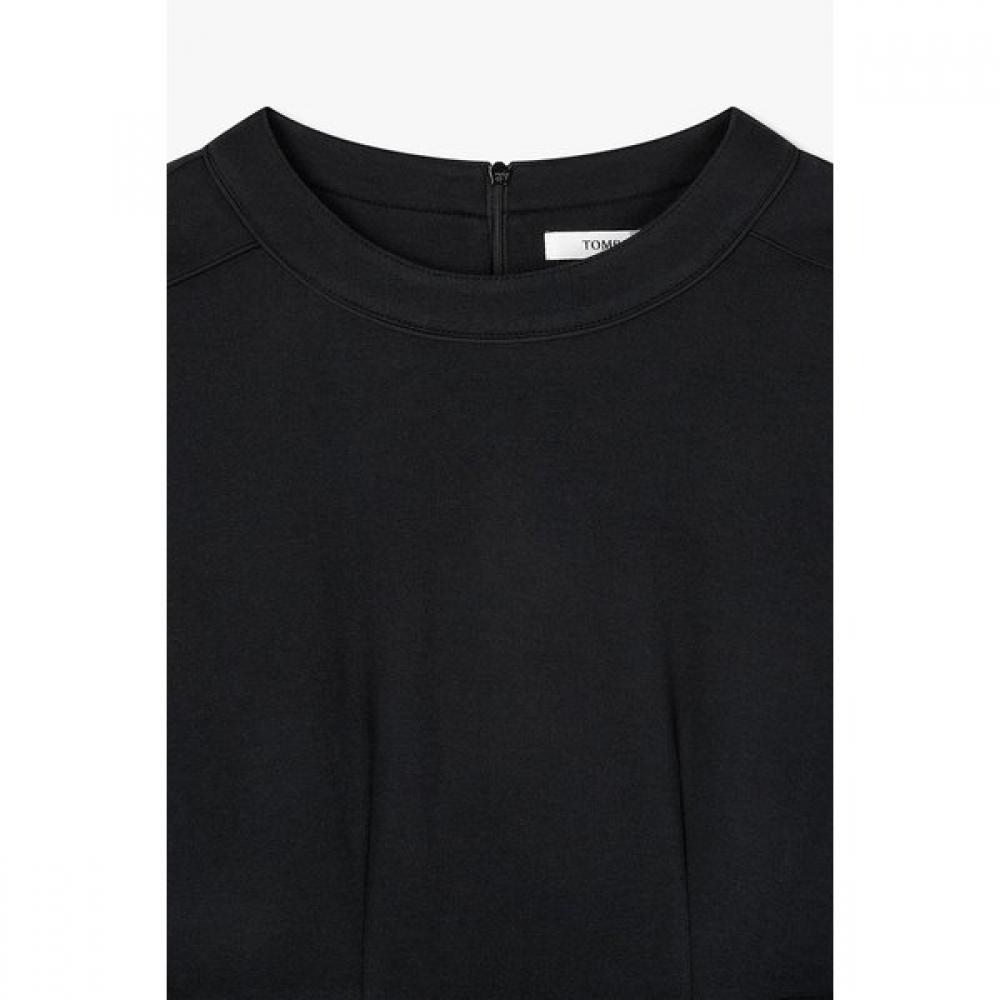 Studio Tomboy Layering Detail Belted Dress  9106141104ar 