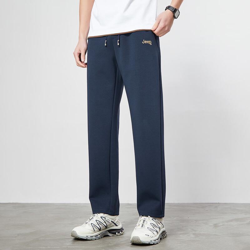 Jeep Men's Spring/Summer Loose Straight-Leg Casual Pants