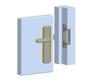 NO/NC Adjustable Fail Secure Short Plate ANSI Standard Heavy Duty Electric Strike Lock  NO/NC Adjustable