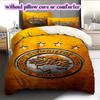 Olympiacos F.C Pattern Bedding Quilt Set Quilt Cover Pillowcase Home Decoration Birthday Gift (1 * duvet cover + 2 * pillowcase, without core)