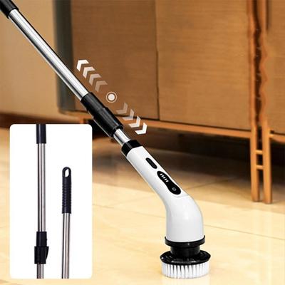 Rechargeable Electric Cleaning Brush 9-in-1 Electric Spin Scrubber  Floor Cleaning
