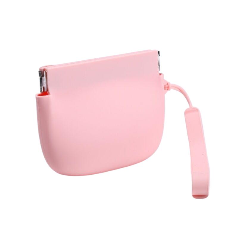 Silicone Coin Purse Keychain Small Silicone Pouch Wired Earbud Case 10X8Cm/3.94X3.15 Inches Coin Holder Pouch Silicone Storage