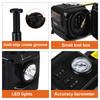 Car Jack 5T Electric Hydraulic Floor Jack Tire Inflator Pump LED Light Electric Impact Wrench Car Repair Tool 45cm 3 in 1 150W DC 12v