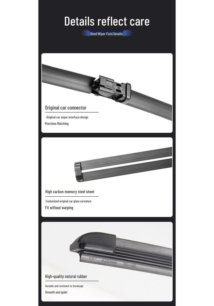 Compatible Wiper Blades for Great Wall Haval H2s (2017-2018 Models)