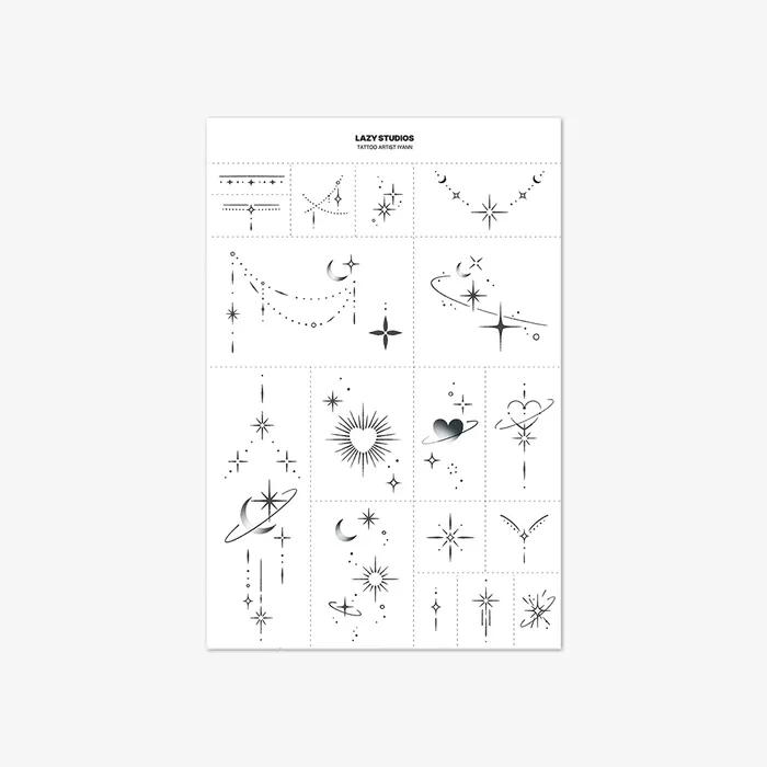 

Тату-мастер Иэн 01 Временная наклейка-тату