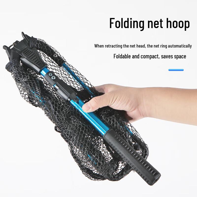 Oeny Outdoor Foldable Retractable Fishing Landing Net