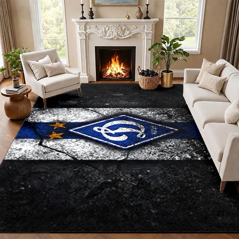 FC Dinamo Minsk Carpet Door Mat for Living Room or Bedroom Protective Mat Under Chair Office Decoration Christmas Gift Birthday Present