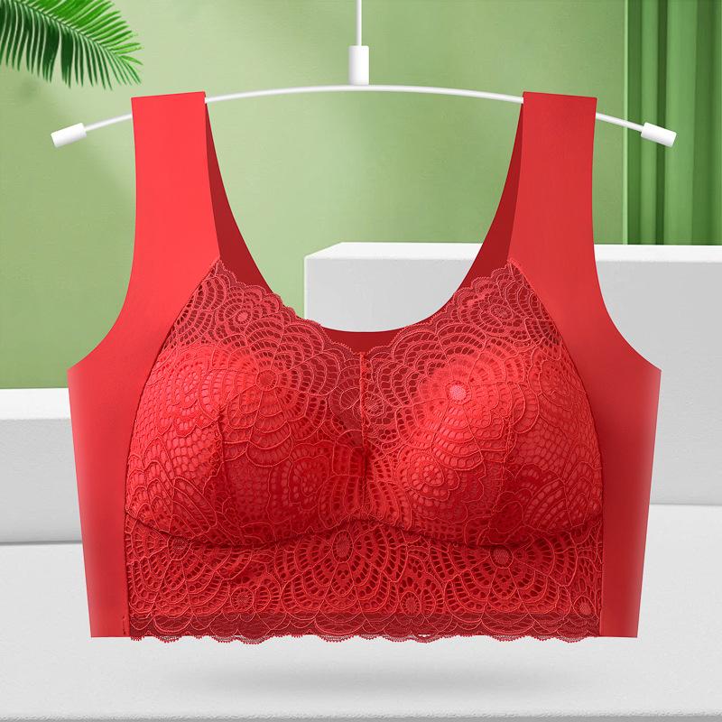 SHEIN Plus Size Lace Nursing & Yoga Bra: Sexy, Seamless, Supportive with Beautiful Back Design
