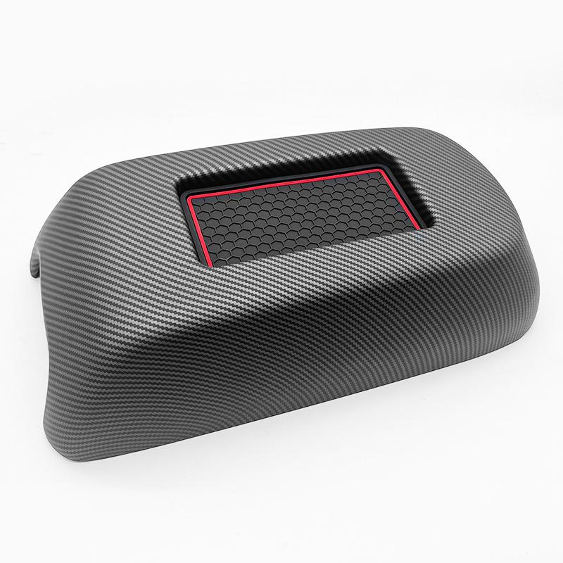 Carbon Fiber Armrest Cover for 16-21 Dodge Challenger/Charger