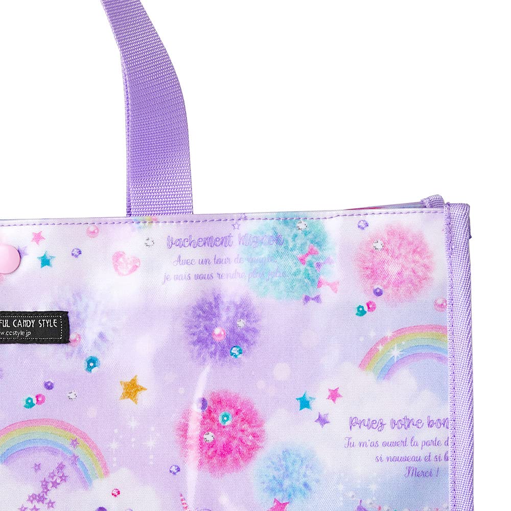 BUNTE CANDY STYLE Pooltasche Mädchen Kinder Vinyl Wasserdicht Wasserabweisend Schwimmtasche Einhorn Fantasie CGN0354800