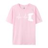 Gaming Controller Gamer Video Game Heartbeat Tops Tees Gamer Heartbeat Video Game Lover Unisex Tshirt Slim Fit T Shirts Hip Hop