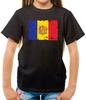Andorra Grunge Stil Flagga - Barn T-shirt - Land - Resor - Flaggor - La Vella