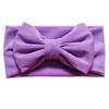 Cute Baby Toddler Solid Candy Color Bowknot Bow Stretch Headband Hair Band Accessory