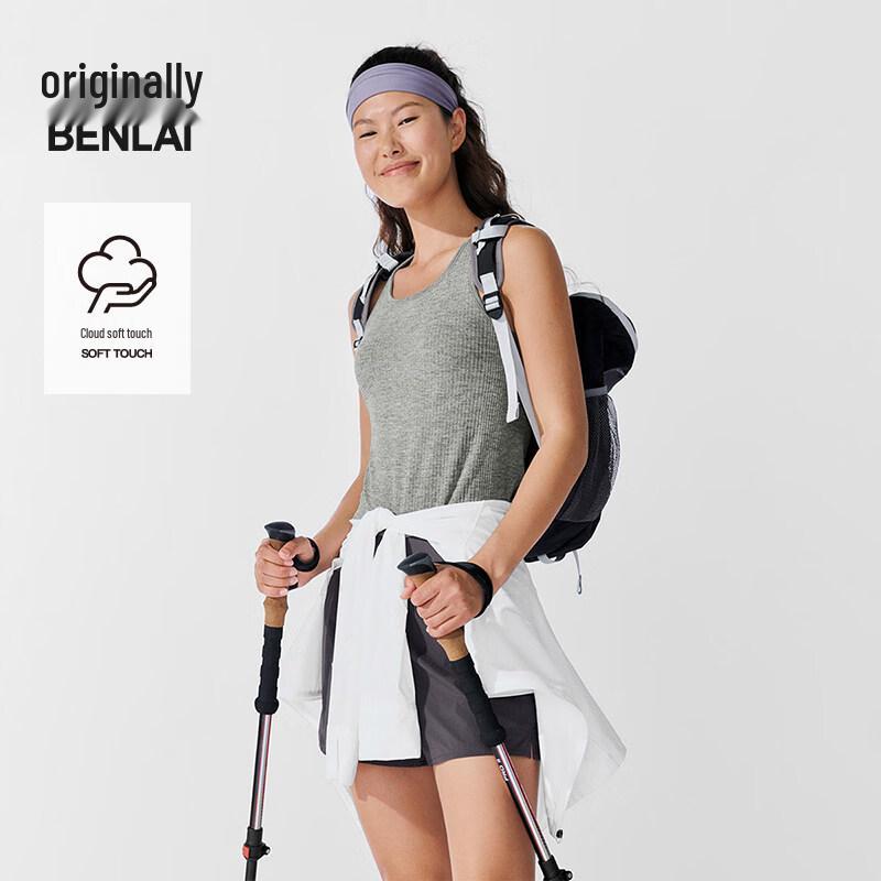 

BENLAI Women s Cloud-Soft Padded Racerback Tank Top XL